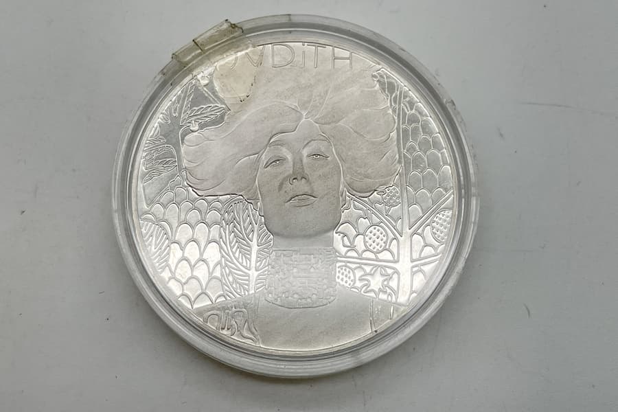500 Schilling Österreich 1989 PP Gustav Klimt Silber